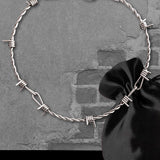 Echt etNox Barbed Wire Necklace | Angel Clothing