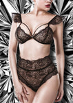 Grey Velvet Lingerie Set | Angel Clothing