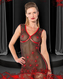 Guilty Pleasure Red Datex Dress | Angel Clothing