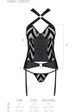 Passion Lingerie Hima Corset (L/XL, 2XL/3XL) | Angel Clothing