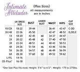 Shirley of Hollywood X90393 Black Plus Size Chemise | Angel Clothing
