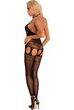 Livia Corsetti Imelam Bodystocking Black | Angel Clothing
