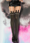 Music Legs Bunny Tights | Angel Clothing