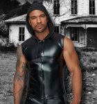 Noir Handmade Hooded Shirt | Angel Clothing