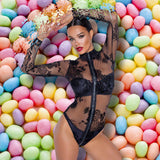 Noir Handmade Powernet Body (L) | Angel Clothing