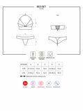 Obsessive Red Lingerie Set (S/M) | Angel Clothing