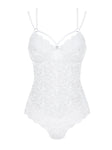 Obsessive White Teddy | Angel Clothing