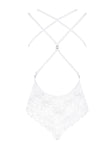 Obsessive White Teddy | Angel Clothing