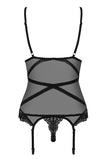 Obsessive Bondea Basque and Thong | Angel Clothing