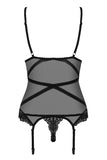 Obsessive Bondea Basque and Thong | Angel Clothing