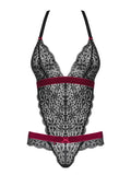 Obsessive Rossita Lace Teddy | Angel Clothing