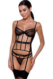 Passion Kyouka Corset Black (L/XL, 2XL/3XL) | Angel Clothing