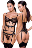 Passion Kyouka Corset Black (L/XL, 2XL/3XL) | Angel Clothing