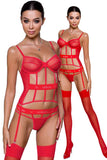 Passion Kyouka Corset Red (S/M, L/XL) | Angel Clothing