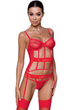 Passion Kyouka Corset Red (S/M, L/XL) | Angel Clothing