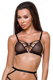 Passion Meggy Harness Bra (L/XL, 2XL/3XL) | Angel Clothing
