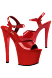 Pleaser SKY 309 Shoes Red | Angel Clothing