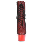 Pleaser ADORE 1020HFN Red Boots | Angel Clothing