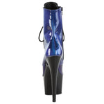 Pleaser ADORE 1020SHG Blue Purple Boots | Angel Clothing