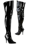 Pleaser Pink Label SEDUCE-3000WC Boots WIDE CALF | Angel Clothing