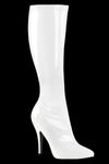 Pleaser SEDUCE-2000 Boots White | Angel Clothing