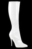 Pleaser SEDUCE-2000 Boots White | Angel Clothing