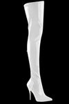 Pleaser SEDUCE 3000 Boots White | Angel Clothing