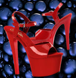 Pleaser SKY 309 Shoes Red | Angel Clothing