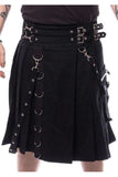 Poizen Chemical Black Calle Kilt | Angel Clothing