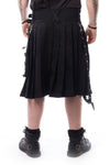 Poizen Chemical Black Calle Kilt | Angel Clothing