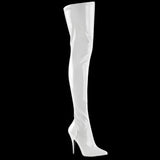 Pleaser SEDUCE 3000 Boots White | Angel Clothing