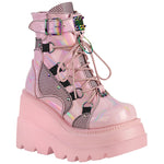 DemoniaCult Shaker 60 Pink Boots | Angel Clothing