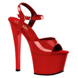 Pleaser SKY 309 Shoes Red | Angel Clothing