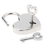 Black Heart Padlock Collar | Angel Clothing