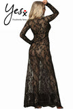 YesX Long Gown and Thong | Angel Clothing