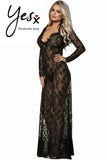 YesX Long Gown and Thong | Angel Clothing