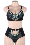 YesX Blue Bra Lingerie Set | Angel Clothing
