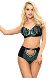YesX Blue Bra Lingerie Set | Angel Clothing