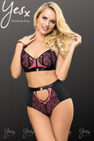 YesX Bra Set Pink | Angel Clothing