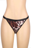 YesX Leopard Print Lingerie Set | Angel Clothing