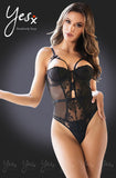 YesX Black Bodysuit | Angel Clothing