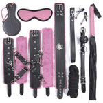 Bondage Kit 10 Piece Pink Black