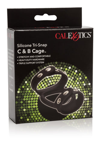 Silicone Tri-Snap C & B Cage - Fetshop