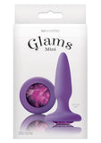Mini Rainbow Gem Butt Plug Purple - Fetshop
