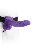 7 Inch Hollow Strap-On, Balls - Fetshop