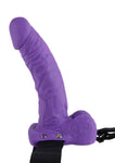 7 Inch Hollow Strap-On, Balls - Fetshop