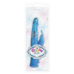 4play Deluxe Slim Rabbit Vibe Blue - Fetshop