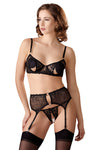 Abierta Fina Bra Set with Slits in the Cups