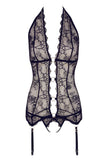 Abierta Fina Lace Basque and String