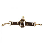Bound Nubuck Leather 4 Way Hog Tie